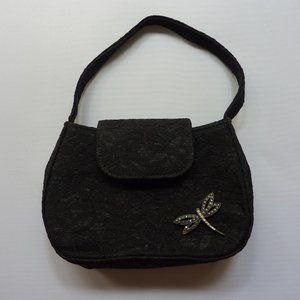 Vintage Judith Jack Purse Marcasite Dragonfly